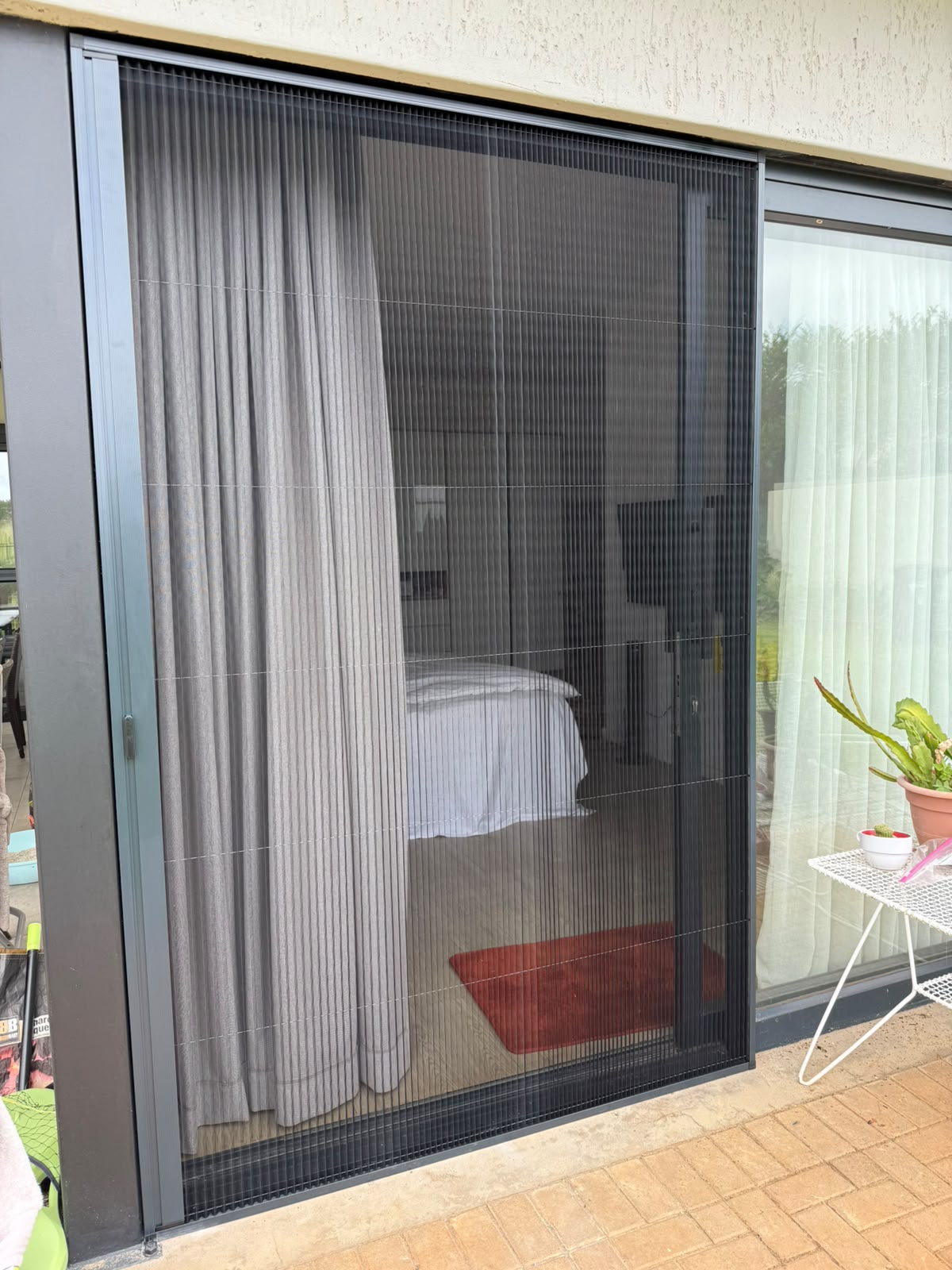 Sliding Door flyscreen installation 3