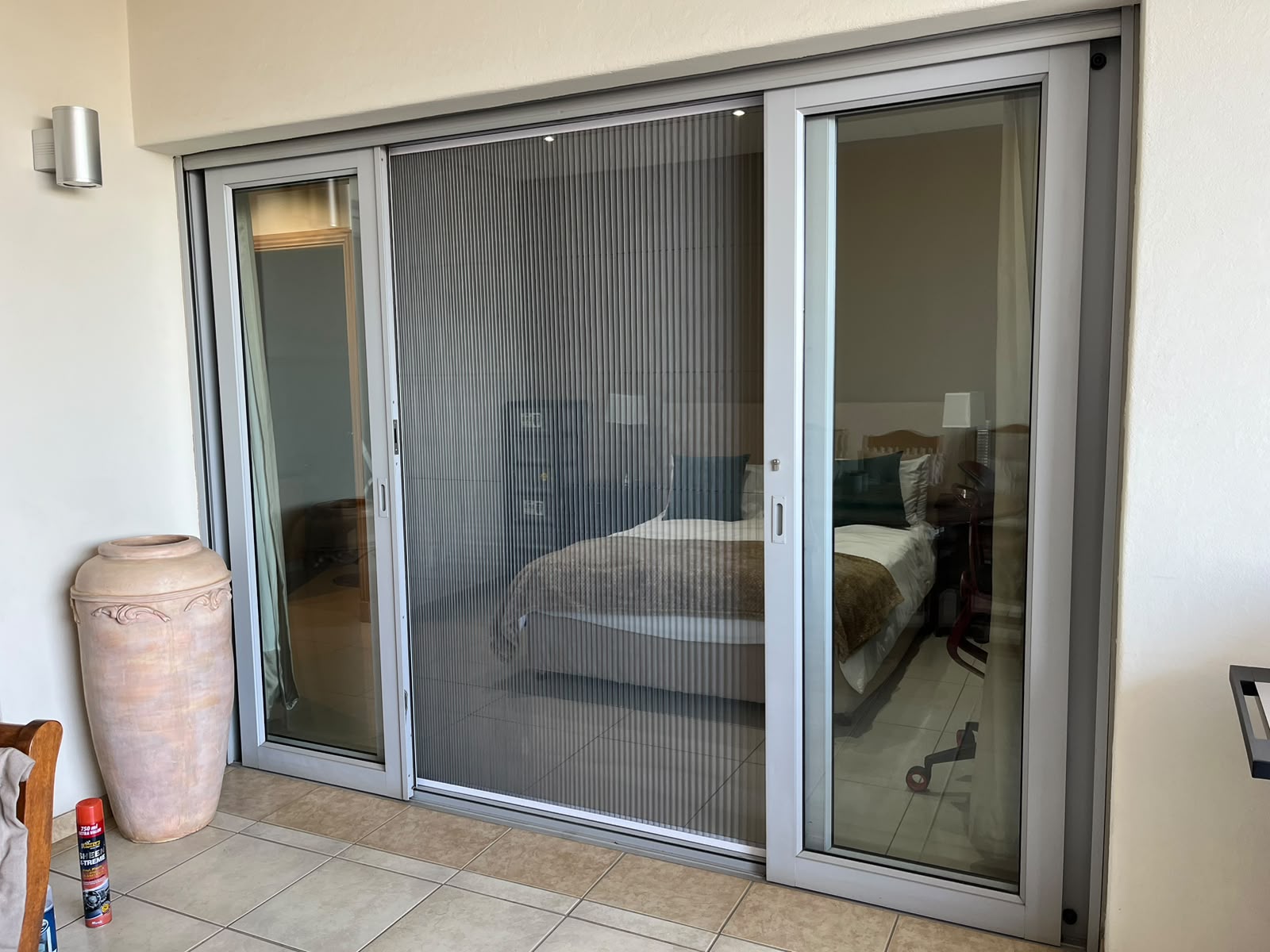 Sliding Door flyscreen installation 5
