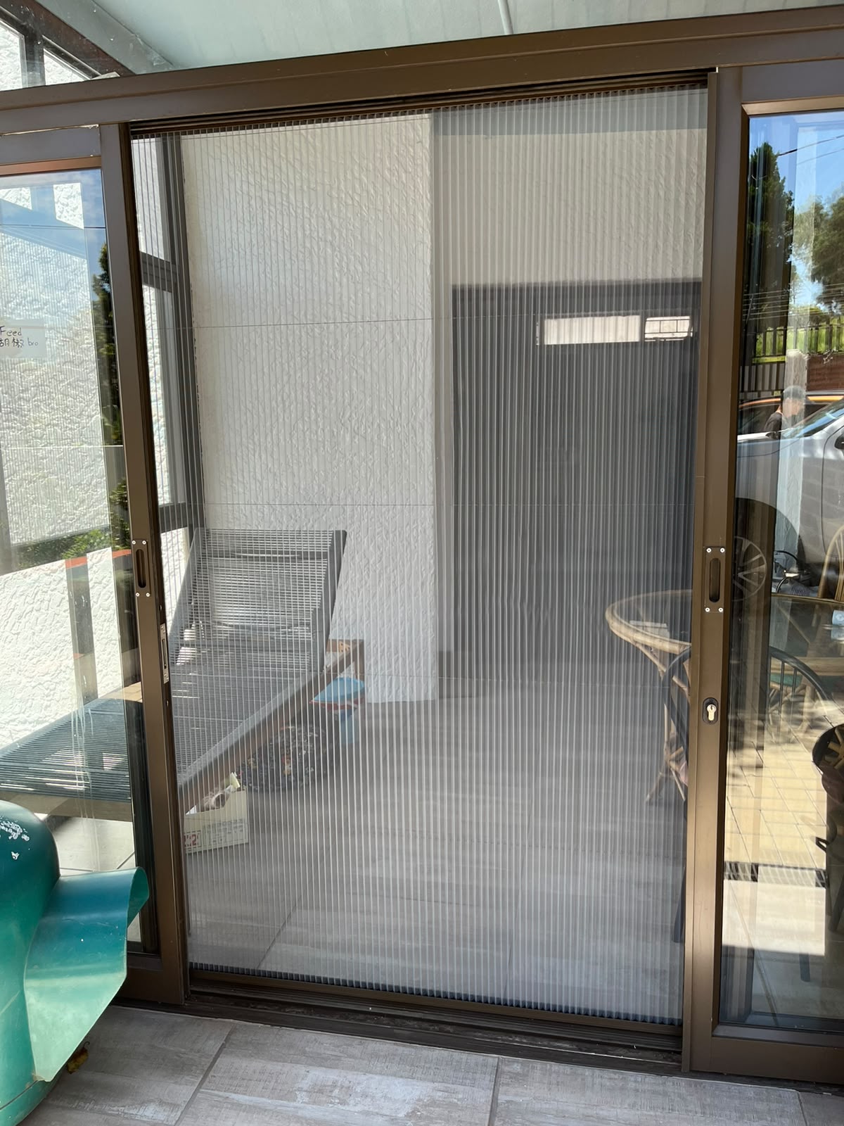 Sliding Door flyscreen installation 7